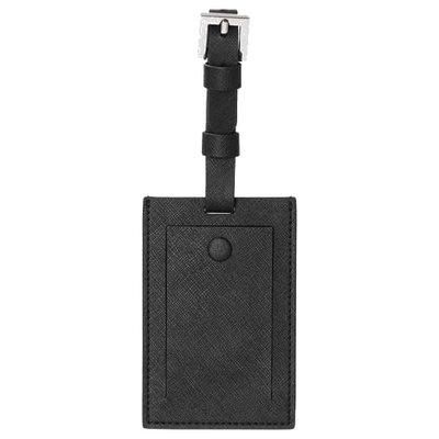 black boss luggage tag