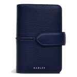 This Hillgate Medium Bifold Evenfall Leather Purse by Radley has been crafted out of soft grained leather.