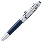 montblanc blue chrome fount