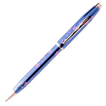 The Century II Cherry Blossom Ballpoint Pen in Blue by Cross.