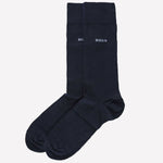 This pair of BOSS socks come in a navy cotton and in a 2 pack.