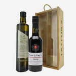 Late Bottled Vintage Half Bottle of Port and Olive Oil Gift Set