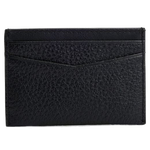 boss 50529515 01 001 black leather card holder