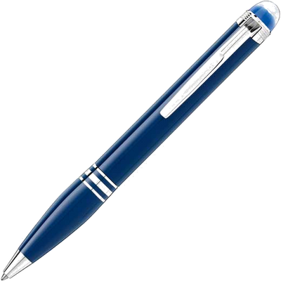 montblanc starwalker blue planet precious resin ballpoint pen