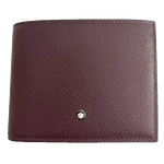 This Sartorial Cassis Leather 6CC Wallet by Montblanc is great for carrying in your pocket or your backpack during travels or working days.