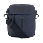 This Stormy Dark Blue Shoulder Bag by BOSS is great for casual wear and can fit basic essentials but is spacious and lightweight.