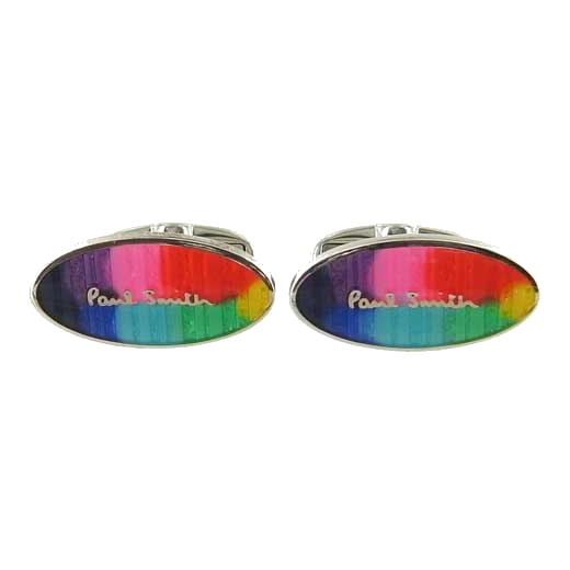 oval paul smith cufflinks
