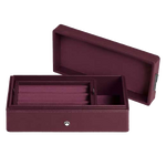 burgundy montblanc pen box