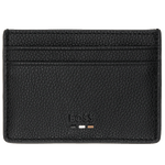 BOSS Ray 4CC Black Faux Leather Card Holder