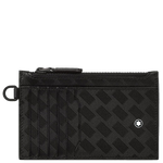 Montblanc's Black Extreme 3.0 8CC Card Holder features long slip pockets as well as card pockets.