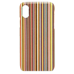 The Classic Stripe Print iPhone X Case Multi by Paul Smith.