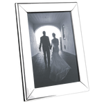Georg Jensen Large Modern Photo Frame - produced in stainless steel, glass and plastic.