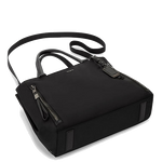 tumi black gunmetal valetta voyageur medium tote bag base