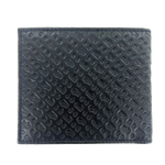 This BOSS GBBM Monogram Leather Card Holder & Wallet Set includes an 8CC wallet that has a bifold with card slots and slip pockets.