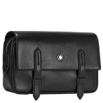 Meisterstück Black Messenger Bag designed by Montblanc.