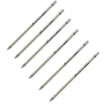 Montegrappa box of 6 - Small Black Ballpoint Refills.
