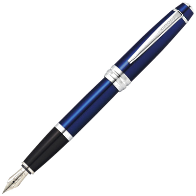 cross dark blue bailey fountain pen