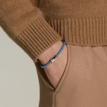 montblanc steel 3 rings smoky blue bracelet1