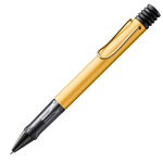 This Lamy gold ballpoint pen is part of their LX collection.