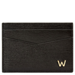 This Black 'W' 4CC Card Holder is designed by WOLF 1834.