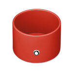 Montblanc's Coral Lacquer Round Medium Desk Tray also comes in other sizes and can be paired with other sizes to create a set.