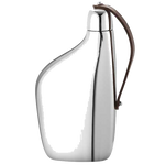 This is the Georg Jensen Stainless Steel Sky Hip Flask.