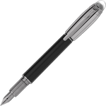 montblanc ultra black doue starwalker fountain pen
