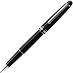 Montblanc Meisterstuck classique platinum plated rollerball pen.