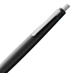 This ballpoint pen comes with a push mechanism.