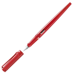 This red LAMY fountain pen is part of the Joy collection and features a 1.5 nib.