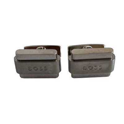 grey boss cufflinks