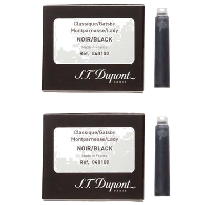2 black ink cartridges