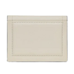 The Heritage Lane Chalk Small Card Holder is made from smooth leather.