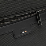 3 ray black canvas document case with signature three stripes 50536181 01 001