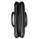 black leather document case