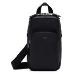 This BOSS Highway Monostrap Faux Leather Sling Bag has been made from a faux soft-grain leather with an adjustable strap.