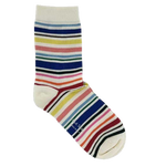 These cotton Paul Smith socks come with a multi colour striped design pattern.
