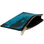 paul smith blue show collage 2cc zipped card holder inside