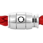 montblanc red leather brace 2