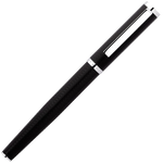 hugo boss chrome formation herringbone rollerball pen cap on