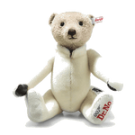 Steiff's James Bond villain Dr. Julius No Teddy Bear has been made with mohair and cotton.