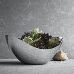 georg jensen bloom tall medium stainless steel bowl lifestyle