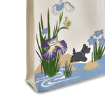 rhs floral canvas grab bag medium tote 4
