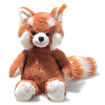 This Teddies for Tomorrow Benji the Red Panda is designed by Steiff.