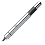 LAMY Pico polished chrome ballpoint pen, with silver-coloured logo.