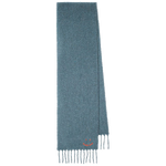 This Paul Smith Women's 'Happy' Alpaca-Blend Slate Grey Scarf was made in Italy.