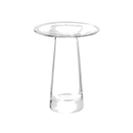 This Victoria Clear Glass Vase 15 cm by LSA is a simple and contemporary shape.