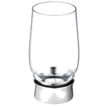 This it the Georg Jensen Mouth-Blown Glass & Stainless Steel Lumis Tealight Holder.