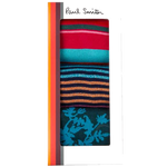 paul smith stripe and floral women s socks 3 pack packaging