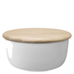 Standard Dine Bowl with Oak Lid designed by LSA.